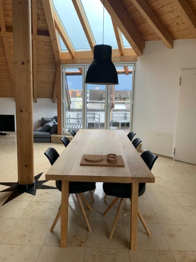 City Dachterassenwohnung Rosenheim Zewnętrze zdjęcie
