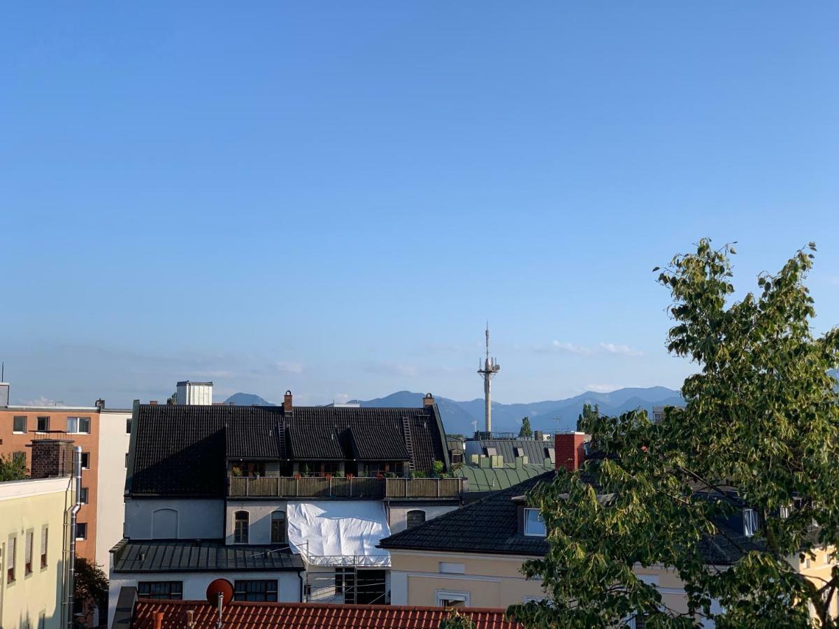 City Dachterassenwohnung Rosenheim Zewnętrze zdjęcie